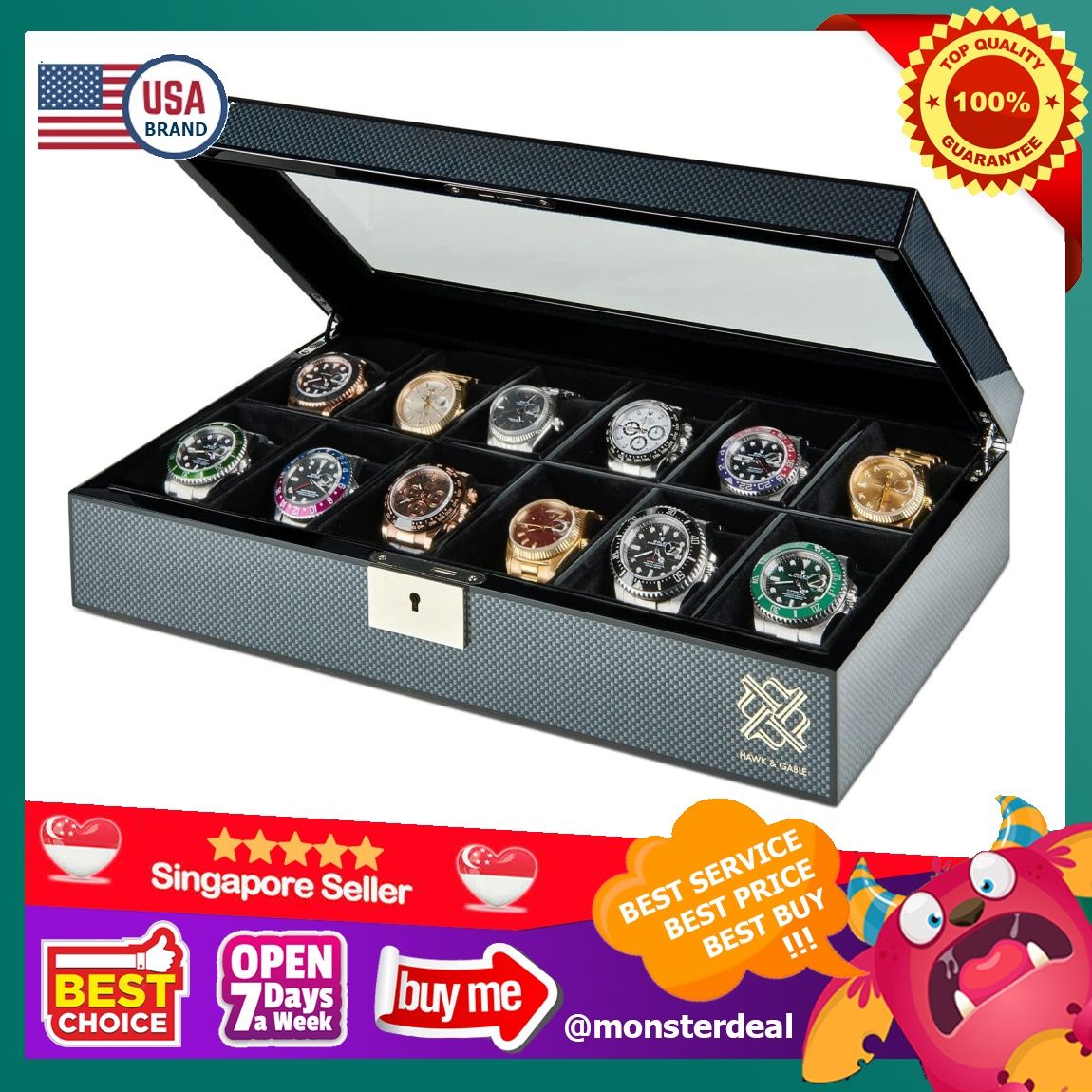 Large case watches outlet