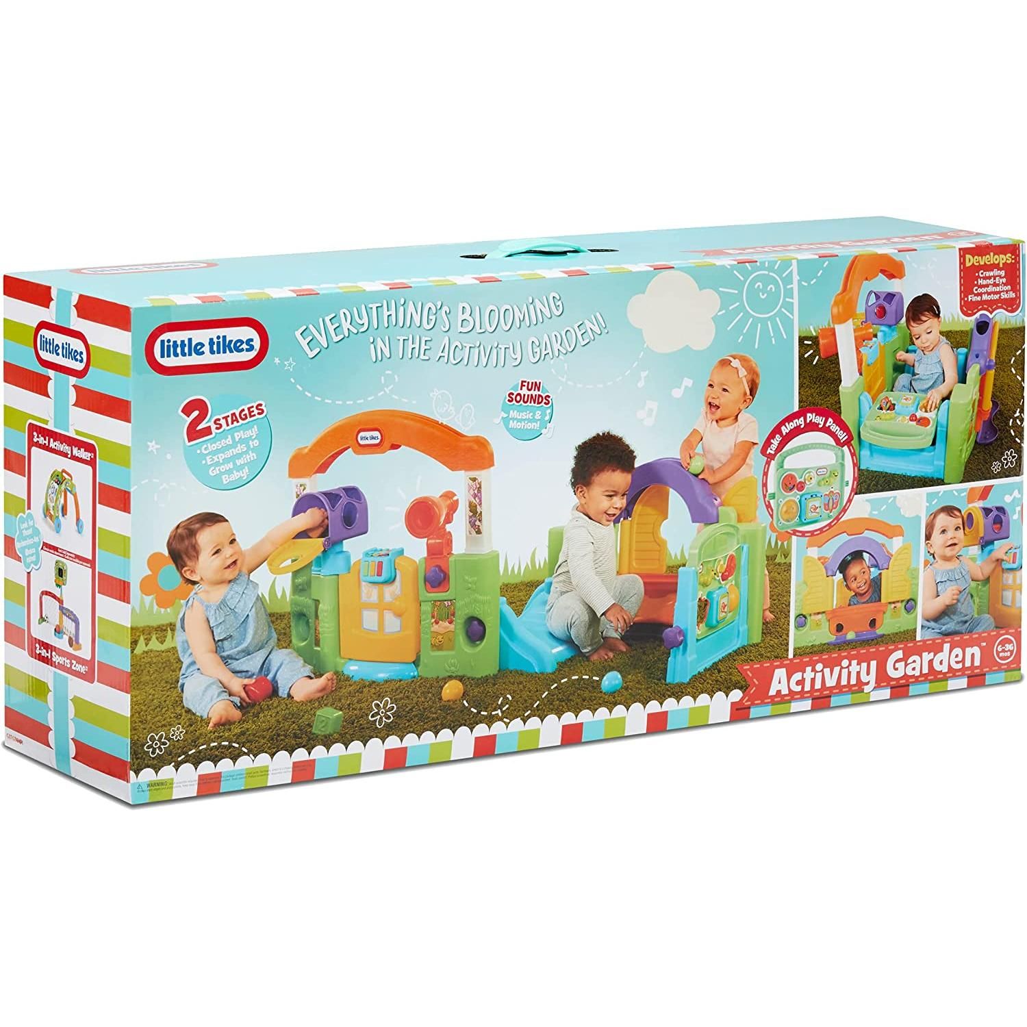 Little tikes activity top garden baby playset