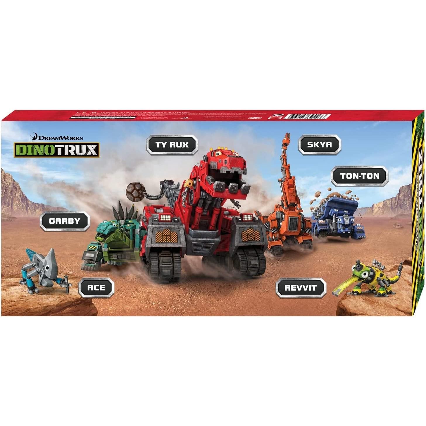 Mattel Dinotrux Bundle Ty Rux Garby Ton Skya