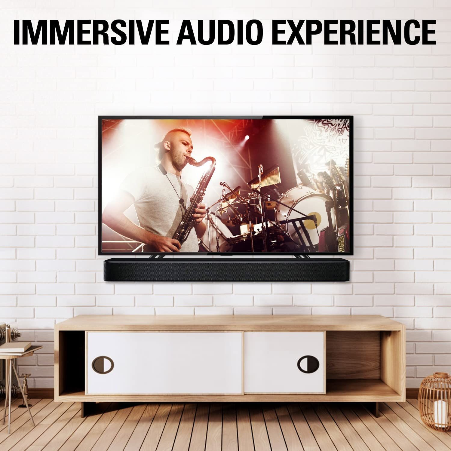 Mounting soundbar above tv sale