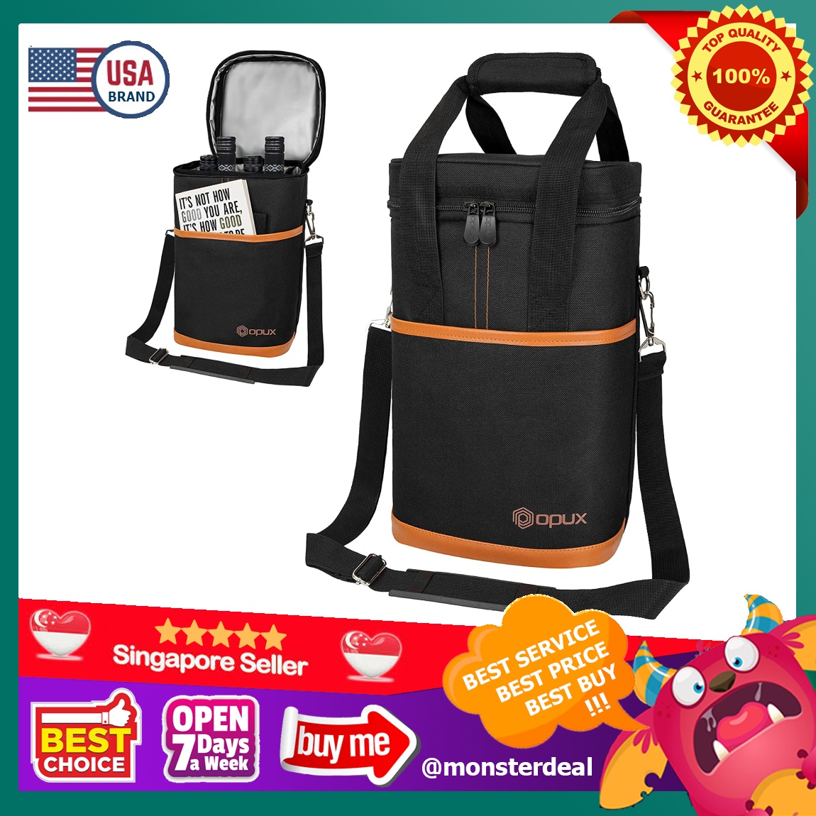 Opux wine bag deals