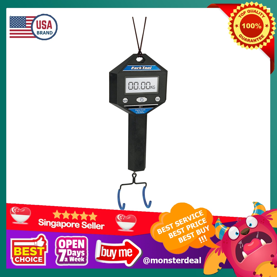 🅢🅖 🅢🅣🅞🅒🅚 Park Tool DS-1 Digital Scale bike bicycle repair