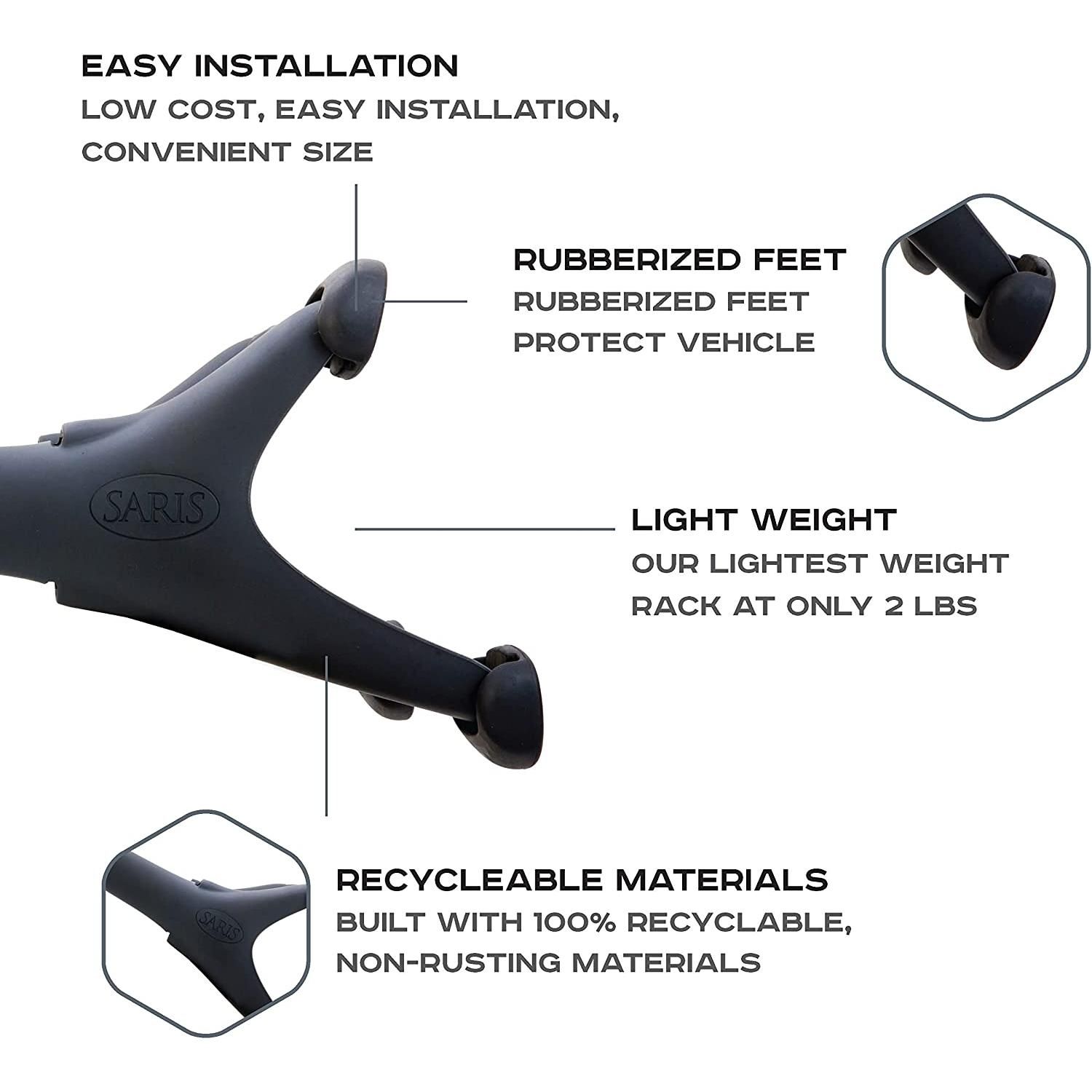 Saris Solo 1 Bike Trunk Mounted Rack for one bicycle carrier
