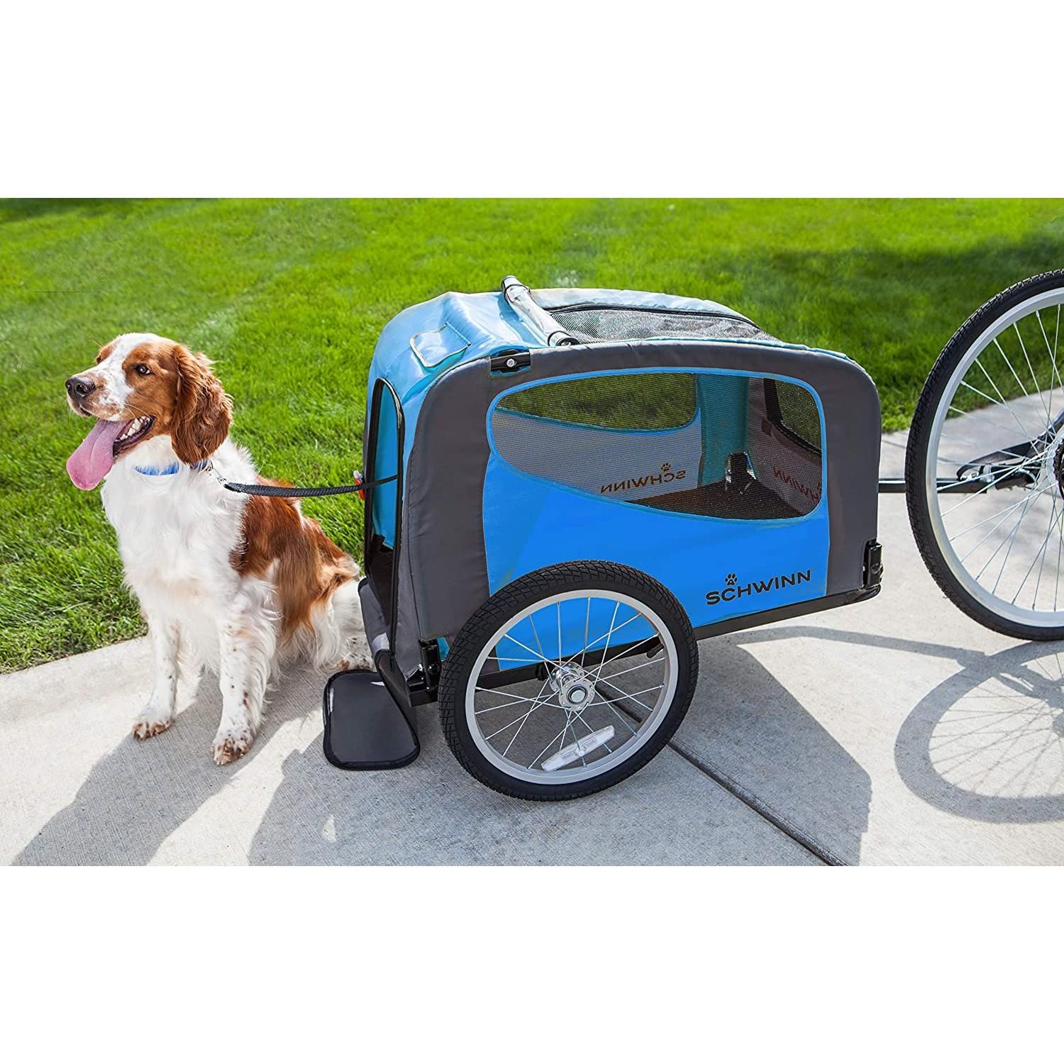 Schwinn dog online bike trailer