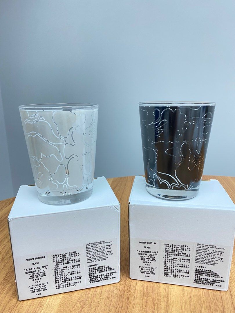 魅力的な Camo Neon ABC BAPE Ape Bathing 日本製造猿人A Glass and Black 保存容器・ケース