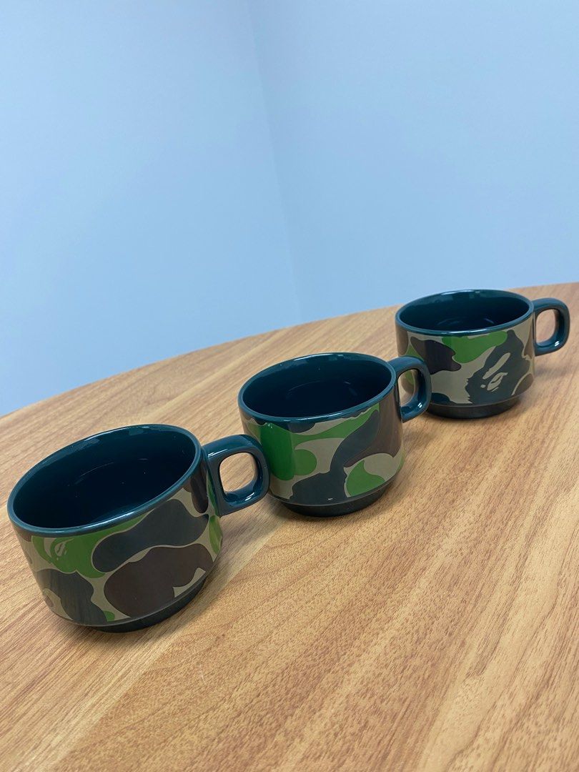 ABC CAMO STACKING MUGS