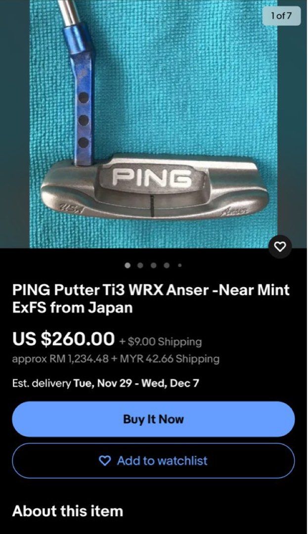 PING WRX ANSER Ti - 1
