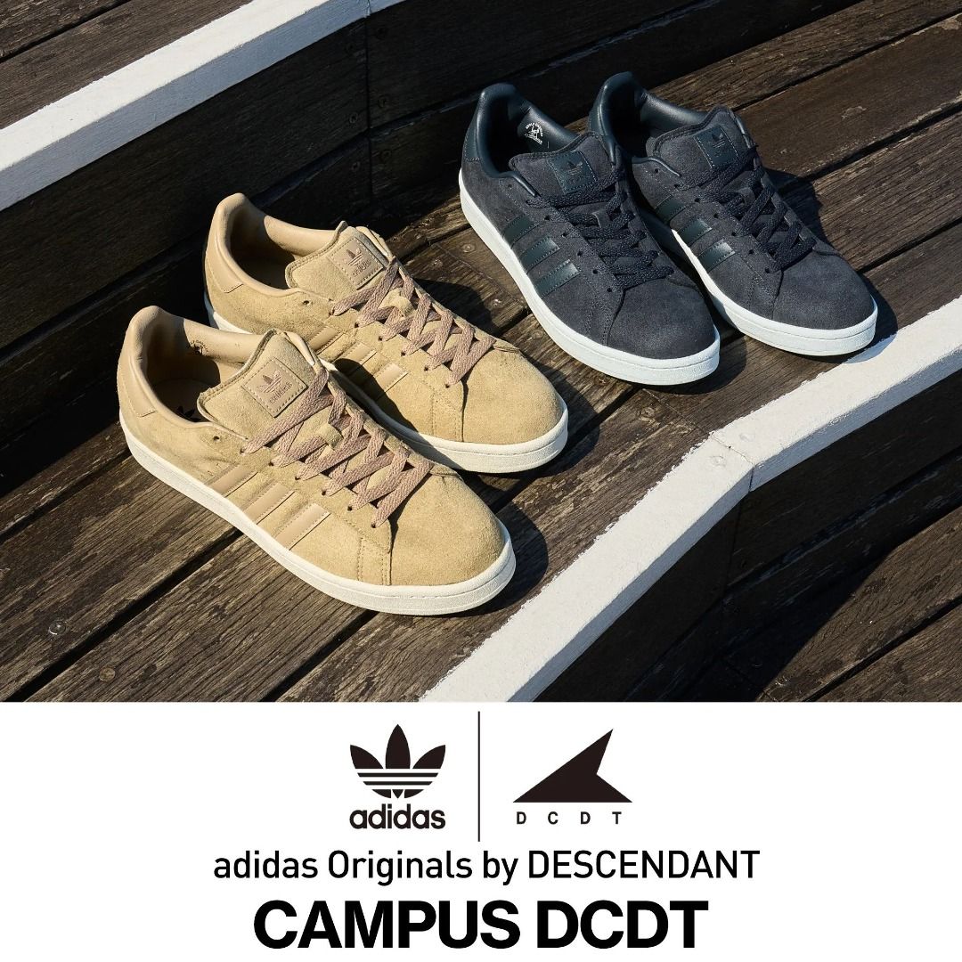adidas x Descendant - adidas Consortium x DCDT Campus, 男裝, 鞋, 波鞋- Carousell