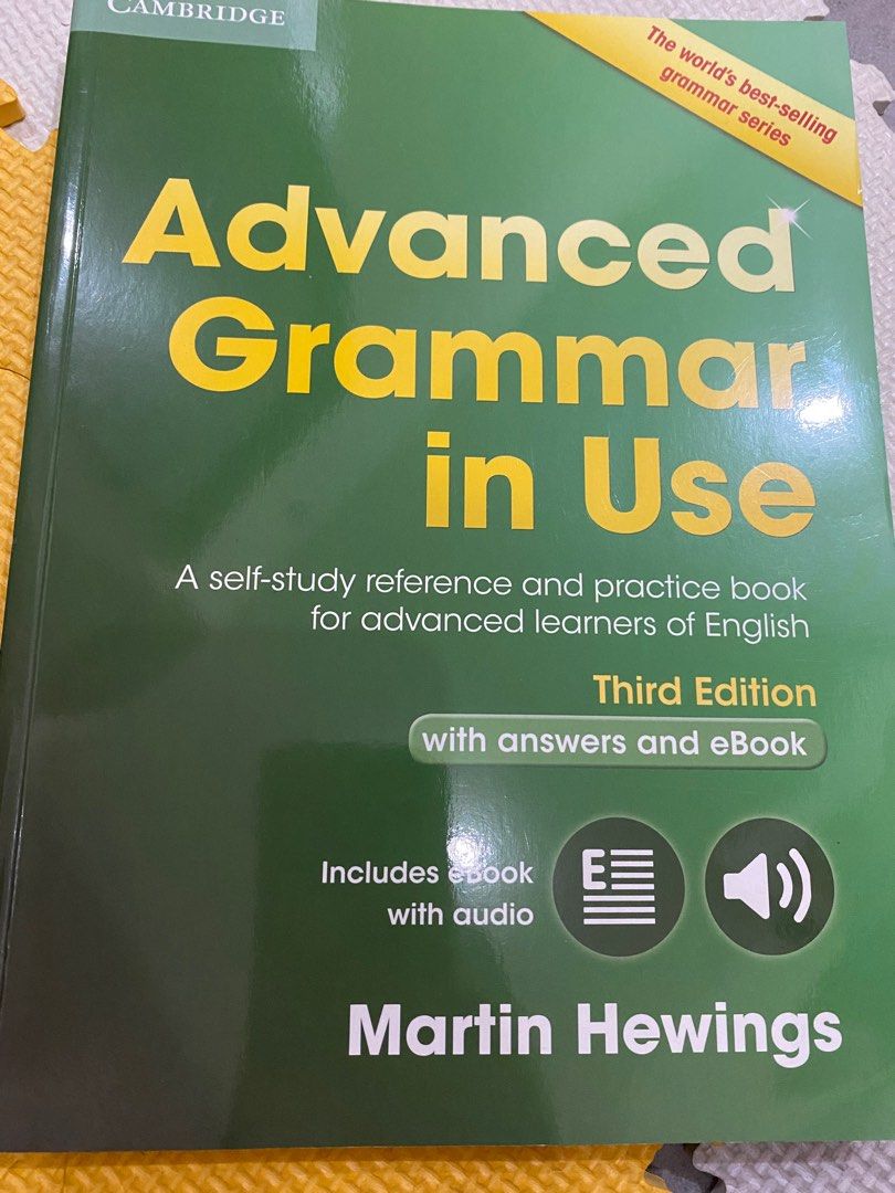 Advanced grammar in use, 興趣及遊戲, 書本 & 文具, 教科書 - Carousell