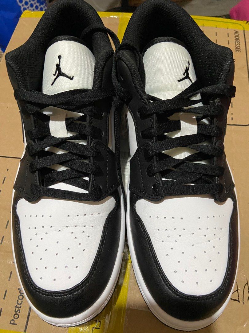 black white and blue jordans