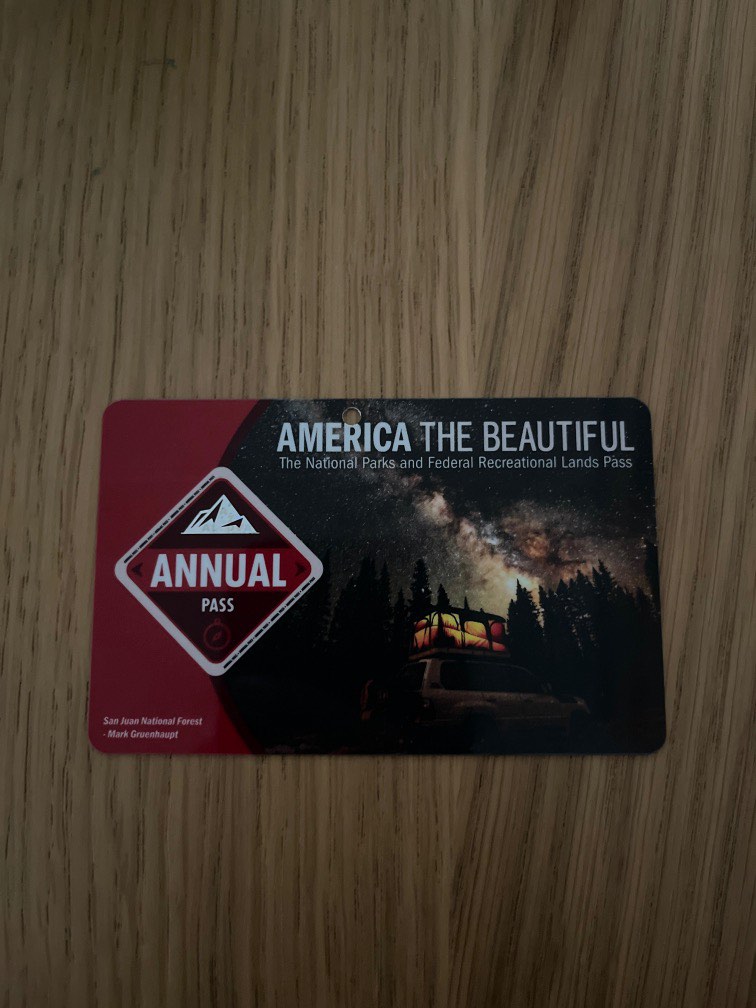 America the Beautiful Annual Pass for USA parks, Tickets & Vouchers