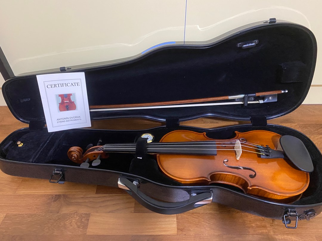Antonin Dvorak Violin (size 3/4), Hobbies & Toys, Music & Media