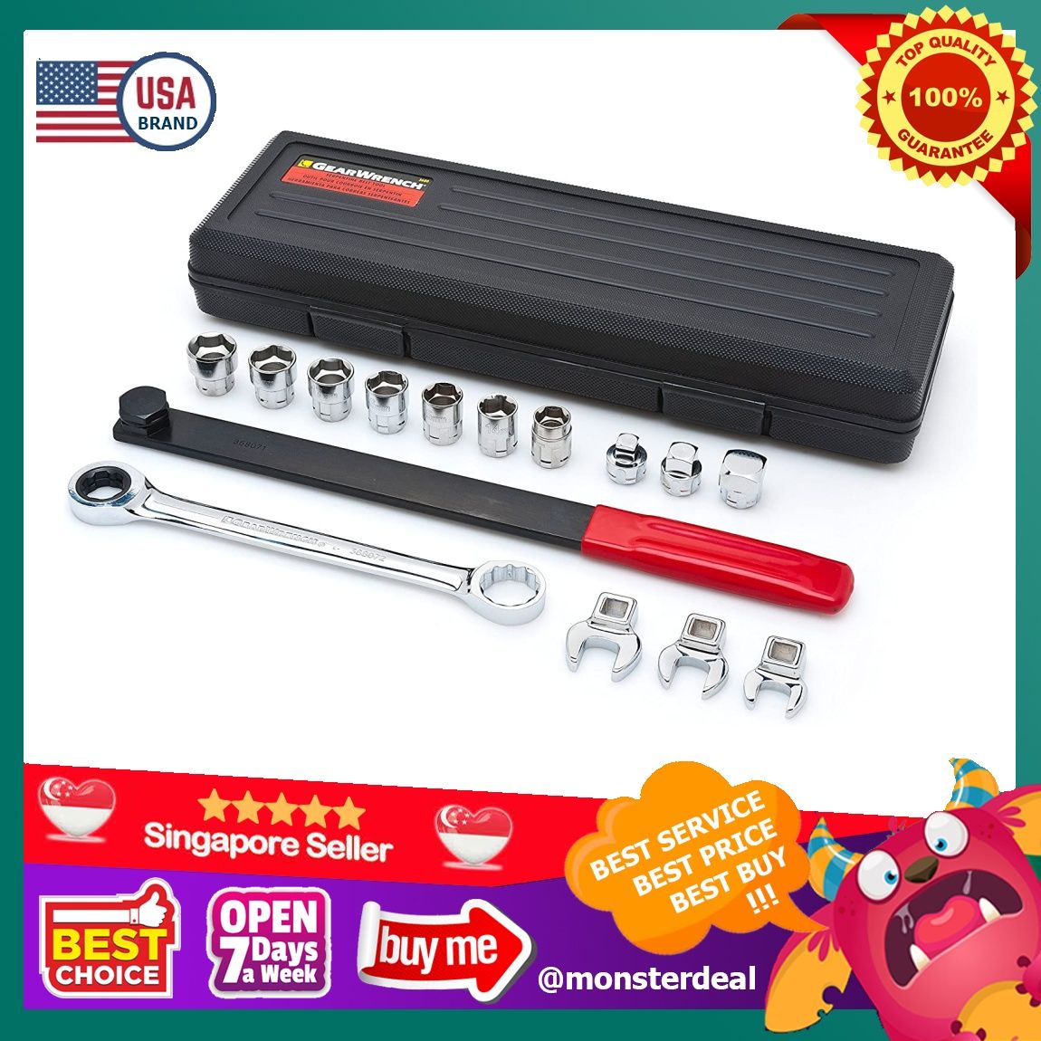 Apex GearWrench 3680 Ratcheting Wrench Serpentine Belt Tool