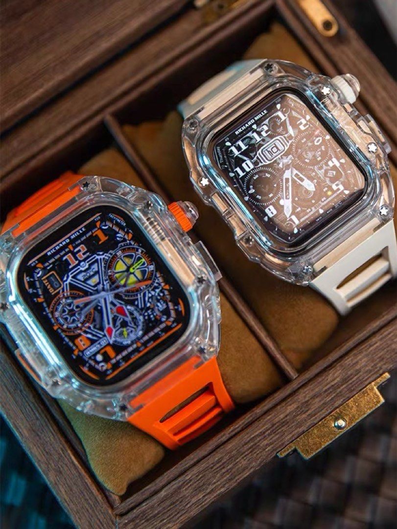 Clear watch clearance case