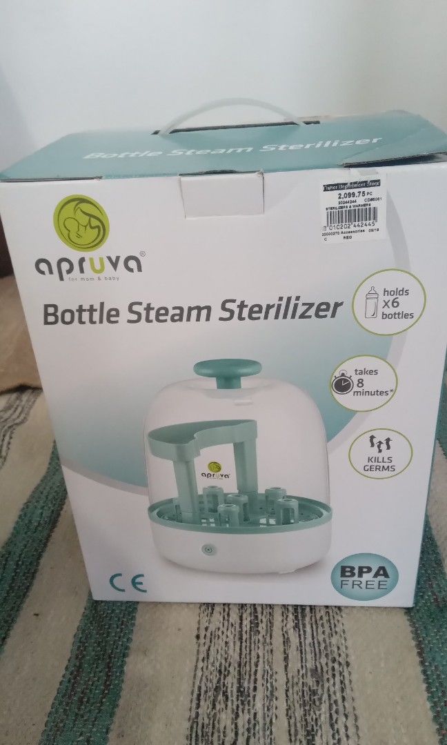 Apruva sale bottle sterilizer