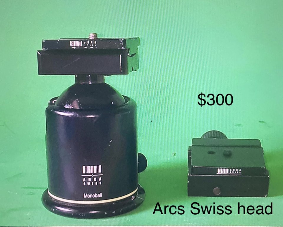 Arcs Swiss head, Photography, Cameras on Carousell