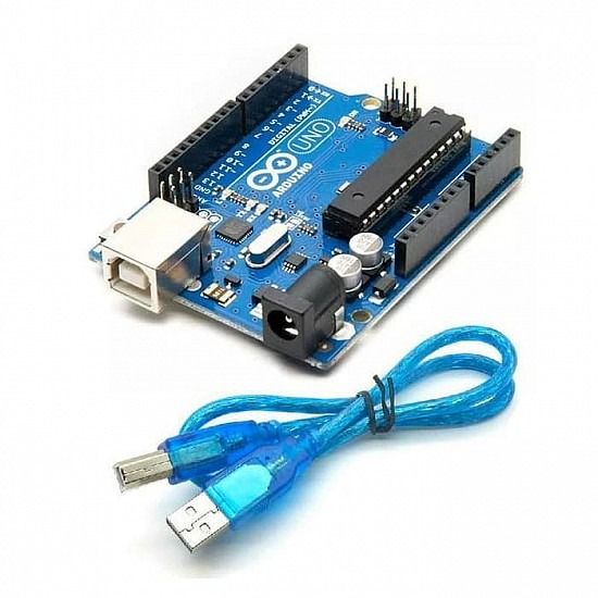Arduino Uno R3 with Cable (Category: Electrical, Adaptors & Sockets) located in Manila. Submitted by sparkfruit.ph8 (Listing ID 1197849302, Image 2). Description: QUICK OVERVIEW Micro-controller : ATmega328. Operating Voltage : 5V. Input Voltage (recommended) : 7-12V. Digital I/O Pins : 14 (of which 6 provide PWM output). Analog Input Pins : 6..