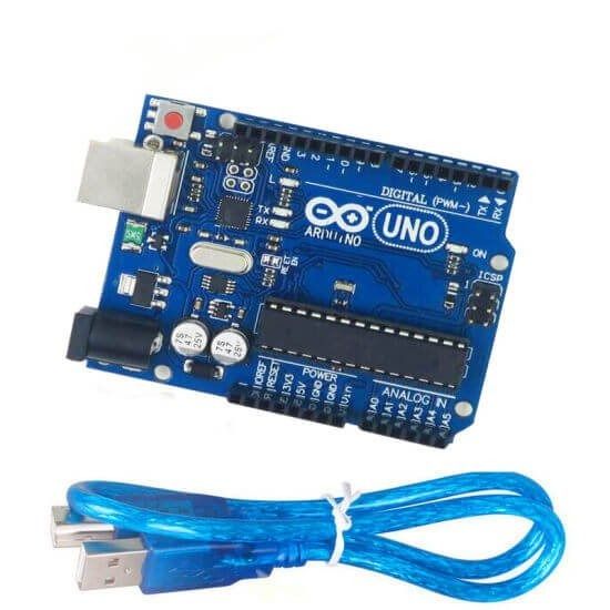 Arduino Uno R3 with Cable (Category: Electrical, Adaptors & Sockets) located in Manila. Submitted by sparkfruit.ph8 (Listing ID 1197849302, Image 3). Description: QUICK OVERVIEW Micro-controller : ATmega328. Operating Voltage : 5V. Input Voltage (recommended) : 7-12V. Digital I/O Pins : 14 (of which 6 provide PWM output). Analog Input Pins : 6..