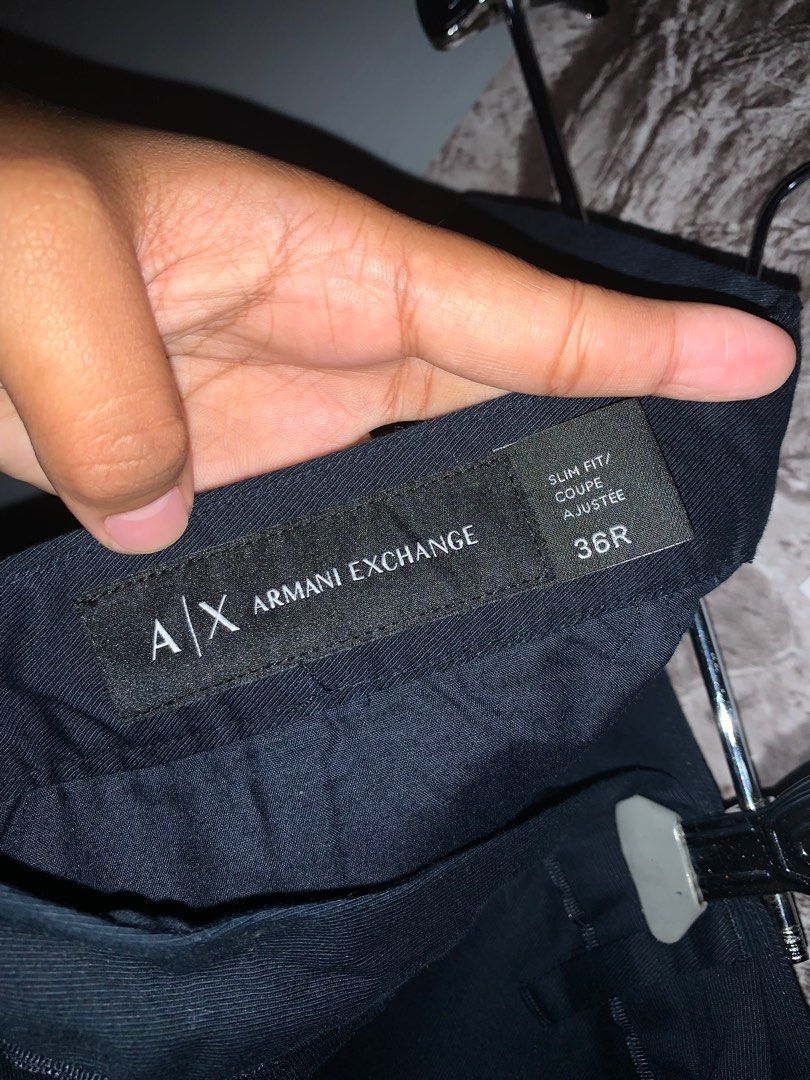 Armani exchange slim fit coupe ajustee store