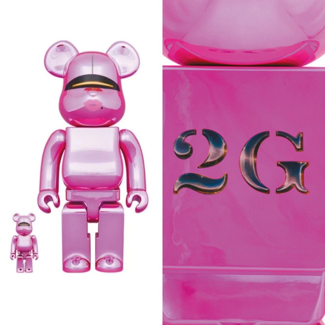 BE@RBRICK SORAYAMA×2G PINK GOLD Ver.メディコムトイ - www ...