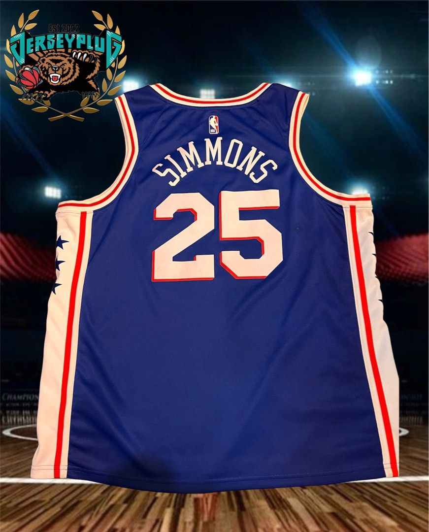 Ben Simmons 76ers Nike Jersey (Size 48)