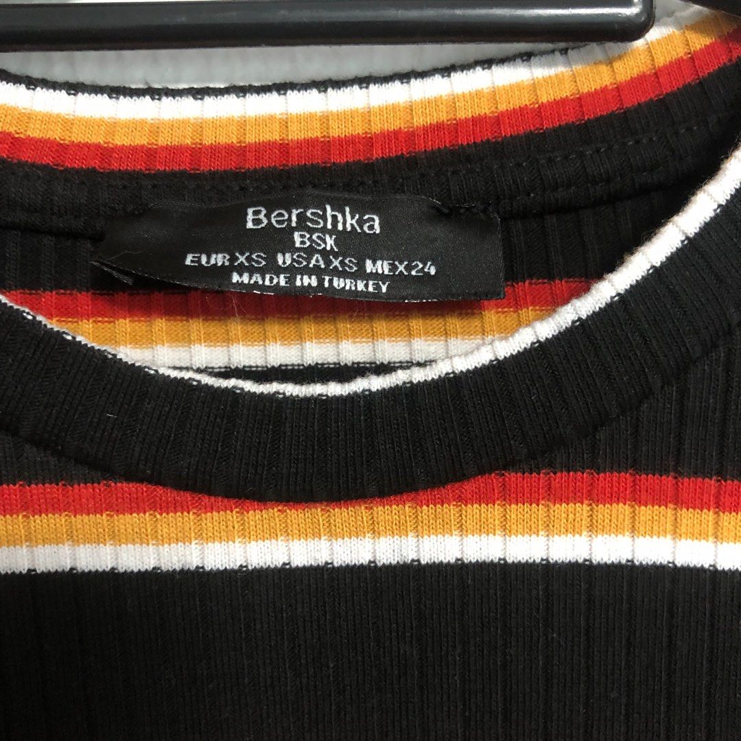 Bershka Striped Dress (Category: Dresses) located in Manila. Submitted by _jdcloset (Listing ID 1197797985, Image 3). Description: Bershka Semi Body-hugging Dress in Striped 3/4s sleeves Used once Super Sexy looking Dress 🫶🏻.