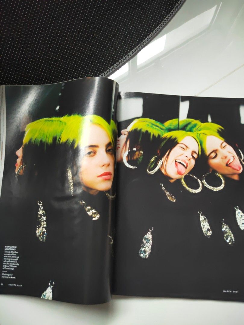 Billie Eilish Vanity Fair magazine, Hobbies & Toys, Books & Magazines