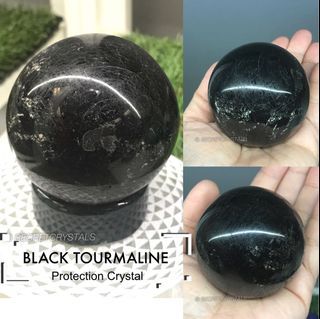 Black Tourmaline Sphere ball
