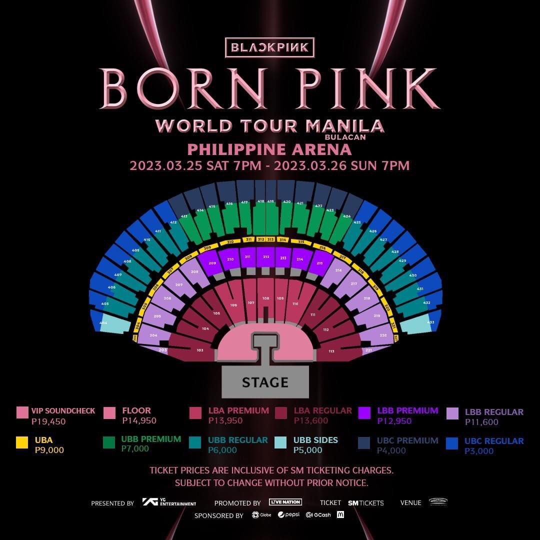 born pink tour tickets