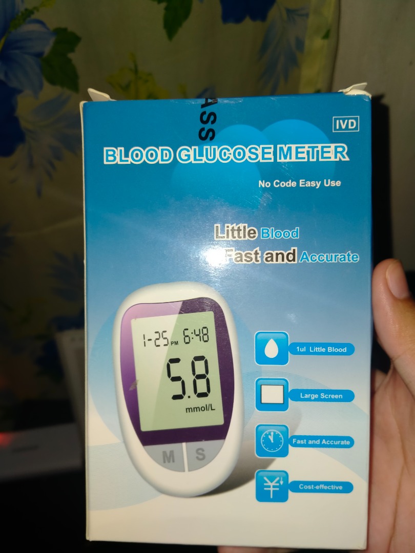 Blood Glucose Meter Health & Nutrition, Health Monitors