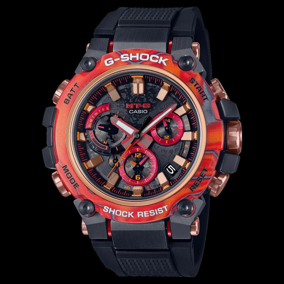Brand New Casio G Shock Flare Red Series 40th Anniversary MTG