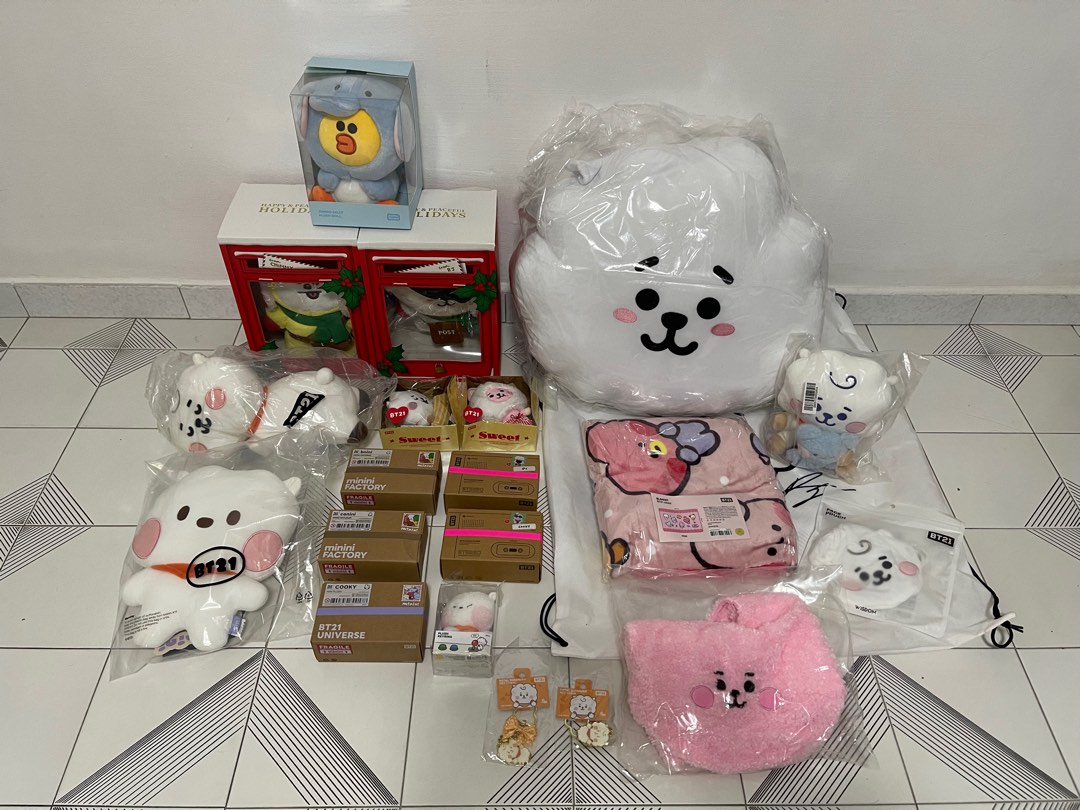 BT21 Merchandise, Hobbies & Toys, Memorabilia & Collectibles, K-Wave on ...