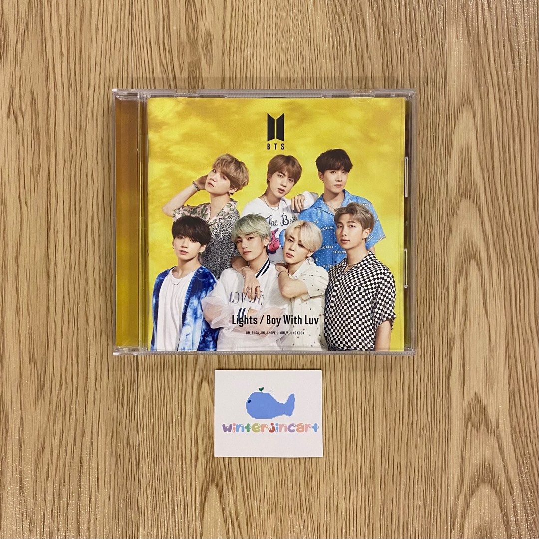 BTS LIGHTS BOY WITH LUV TYPE C JAPAN ALBUM UNSEALED OFFICIAL, Hobbies
