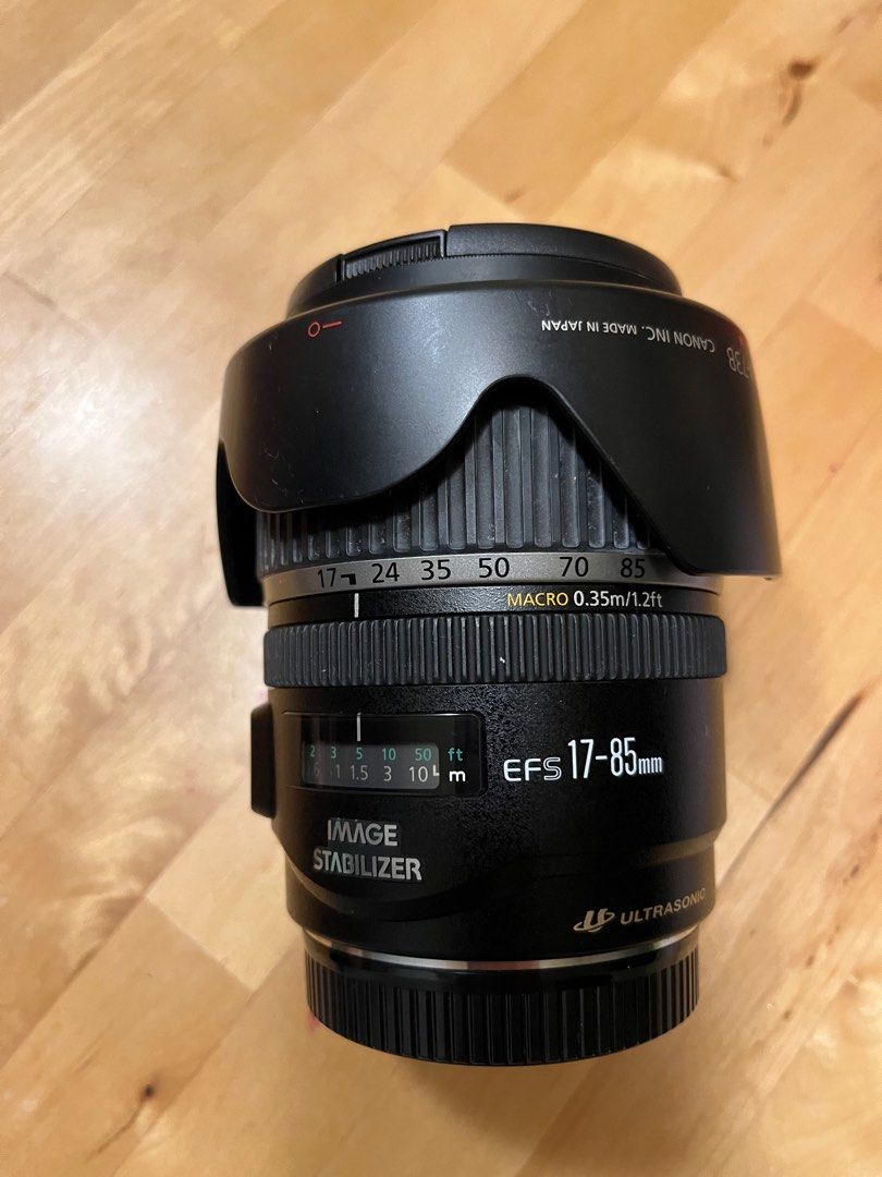 Canon EF S 17-85 1:4-5.6 IS USM, 攝影器材, 鏡頭及裝備- Carousell