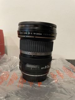 Canon lens EFS 10-22mm, f/3.5-4.5 USM