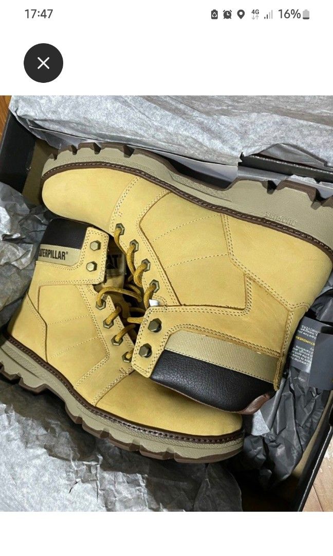 Caterpillar boot, Men's Fashion, Footwear, Boots on Carousell