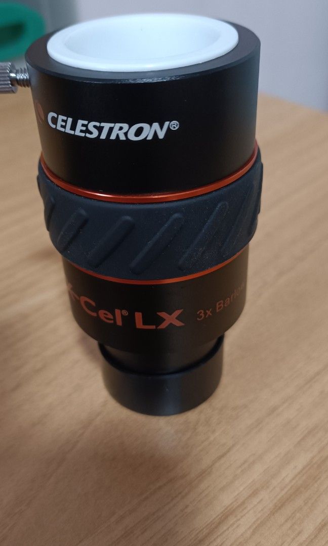Celestron XCel LX 3x Barlow Lens, Photography, Lens & Kits on Carousell