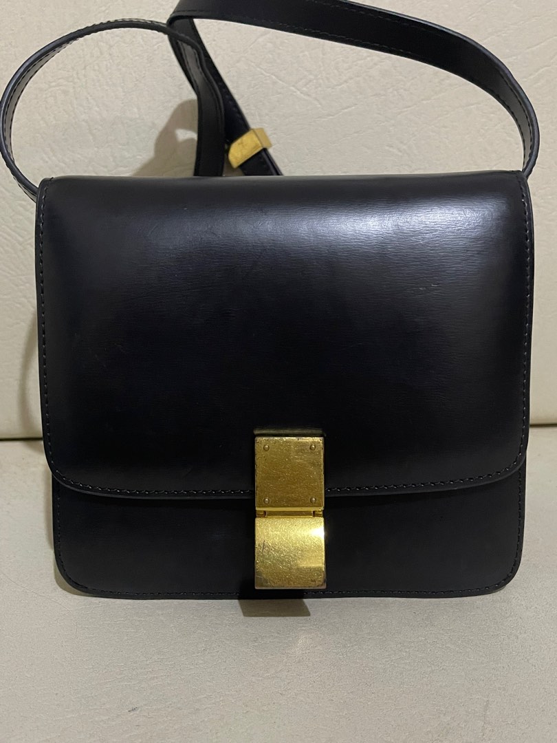 Celine mini box bag, Luxury, Bags & Wallets on Carousell