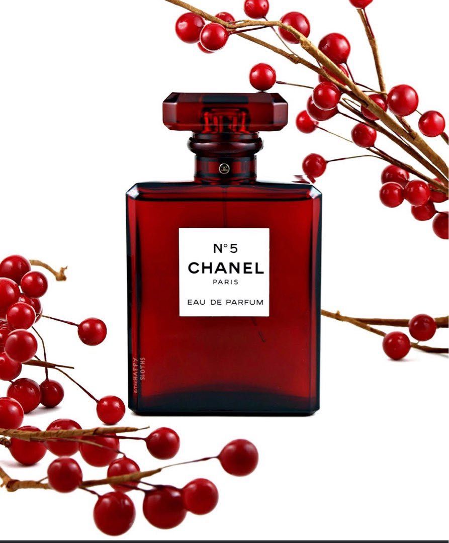No 5 2025 red bottle