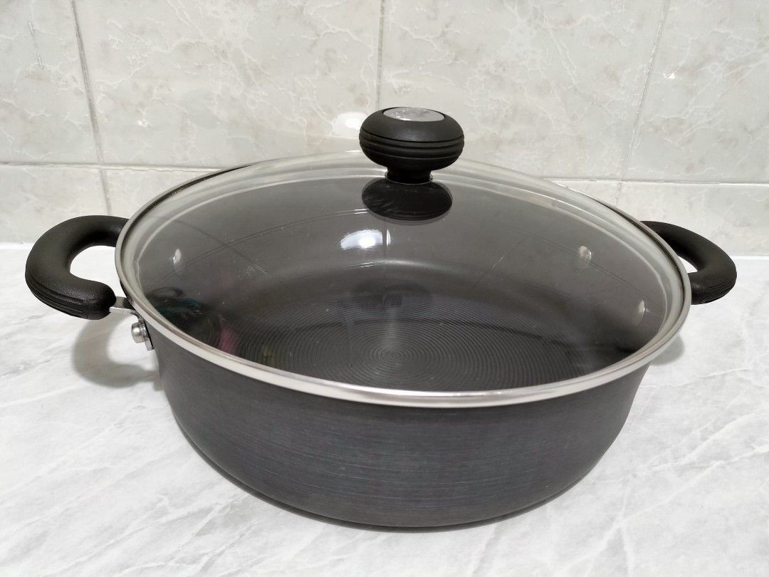 Circulon 3.5L Hard Anodized Nonstick Stock Pot, Furniture & Home Living