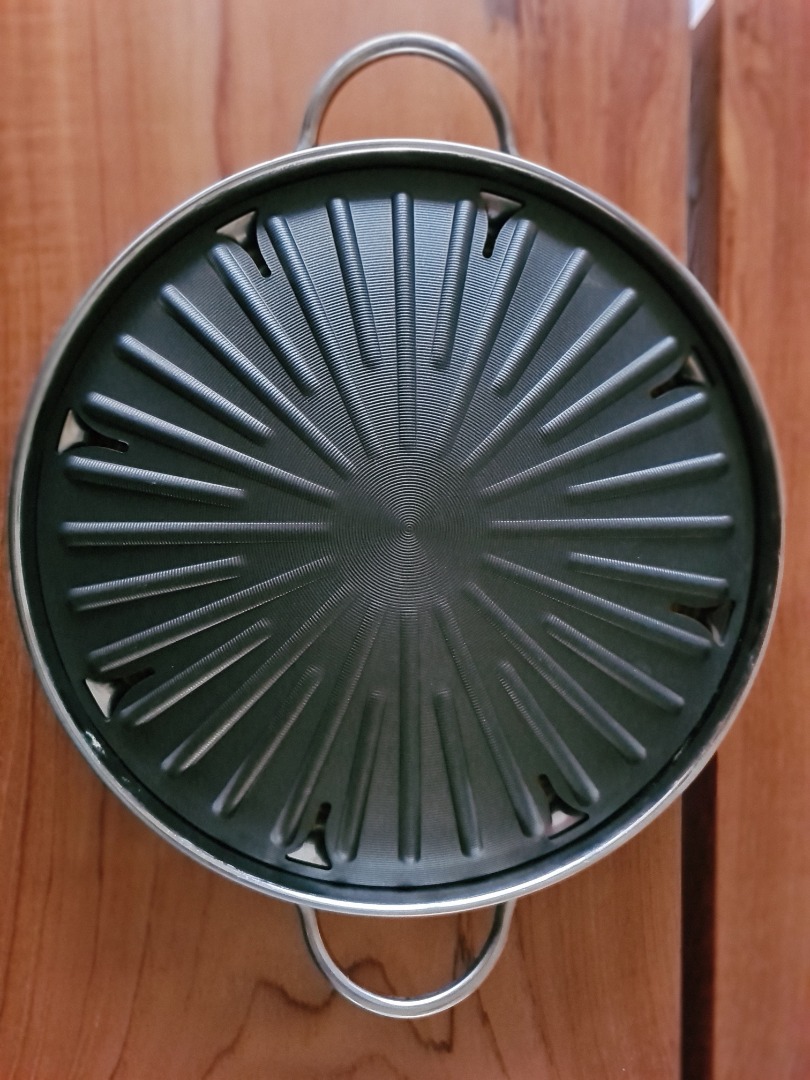 Circulon Stove Top Indoor Grill NonStick HiLow System 12 Inch Round