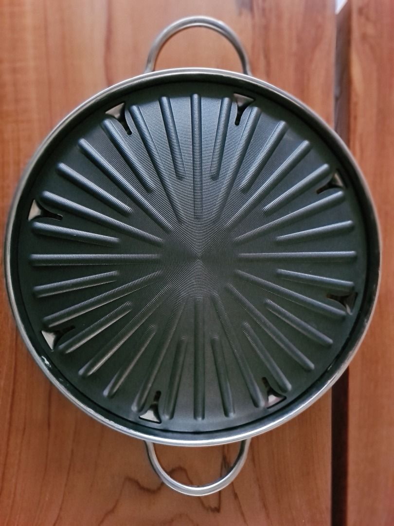 Circulon Stove Top Indoor Grill NonStick HiLow System 12 Inch Round