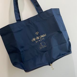 📣.. Cle de peau 45x31x15cm, recycle leather, 40th anniversary GWP Eco bag, tote bag 多用途環保皮袋, 摺疊後15x15cm64195649984001110