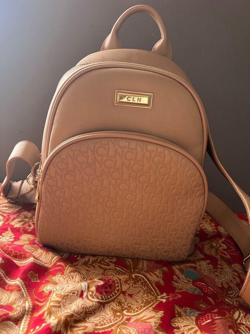 CLN Backpack Nude, Luxury, Bags & Wallets on Carousell