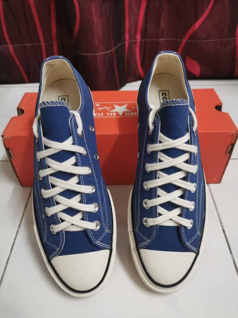 Converse Chuck Taylor 70s Navy Blue, Men's Fashion, Footwear 
