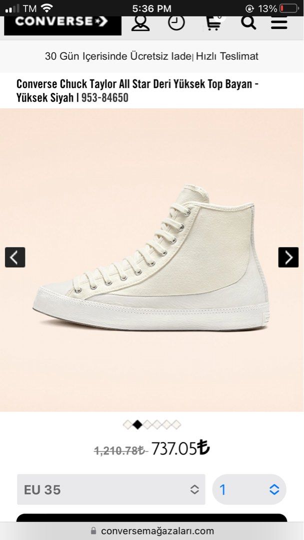 Converse Sasha Bloom Hight Top Vintage Women s Fashion Footwear Sneakers on Carousell