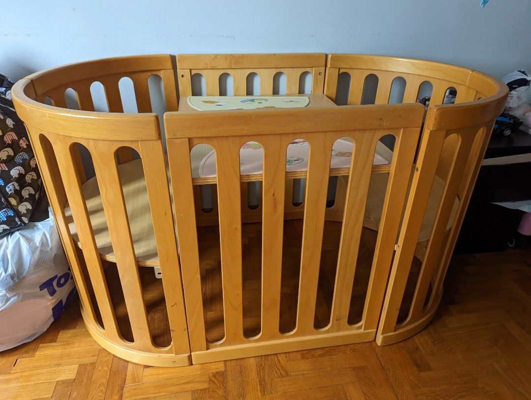 Convertible Baby Cot, Babies & Kids, Baby Nursery & Kids Furniture ...