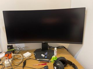 Dell curve screen