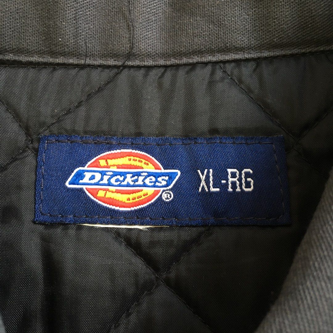 Dickies Eisenhower Jacket Grey Quilted lined Splash pocket, Men's ...