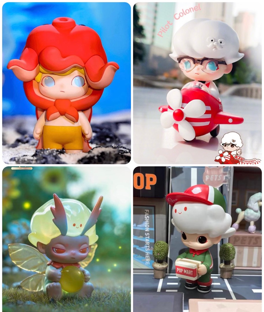 Dimoo Courier Boy / Firefly / Colonel & Octopus, Hobbies & Toys, Toys ...